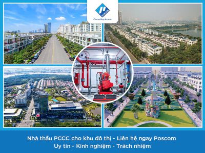 Lắp đặt hệ thống PCCC cho khu đô thị: Chọn nhà thầu nào uy tín?