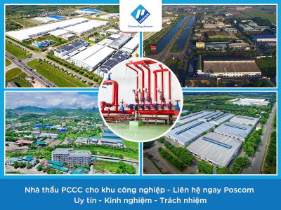 Nhà thầu thi công lắp đặt PCCC cho khu công nghiệp: Giải pháp an toàn cho sản xuất quy mô lớn