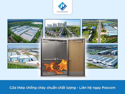 Cửa thép chống cháy: Giải pháp an toàn tối ưu cho mọi công trình
