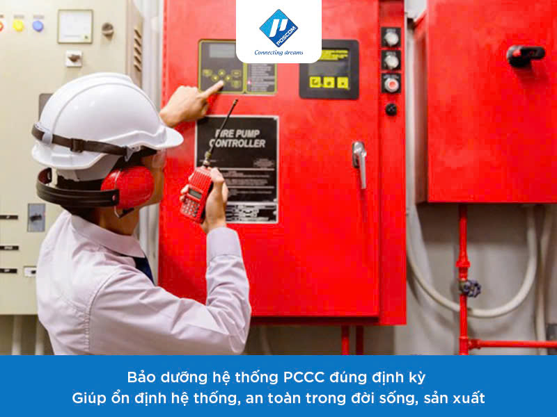 Bảo trì hệ thống PCCC cho nhà máy