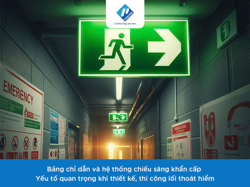 Lối thoát hiểm cho nhà xưởng