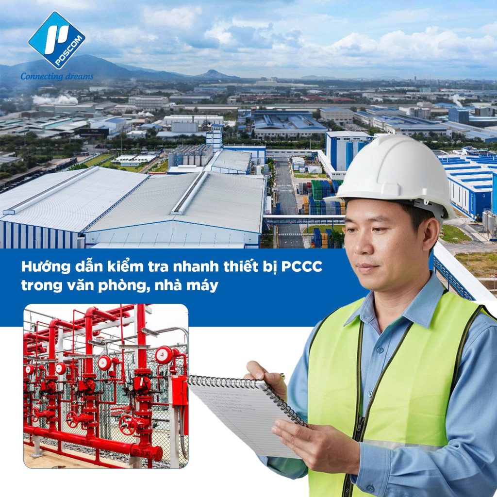 Hướng dẫn kiểm tra nhanh thiết bị PCCC