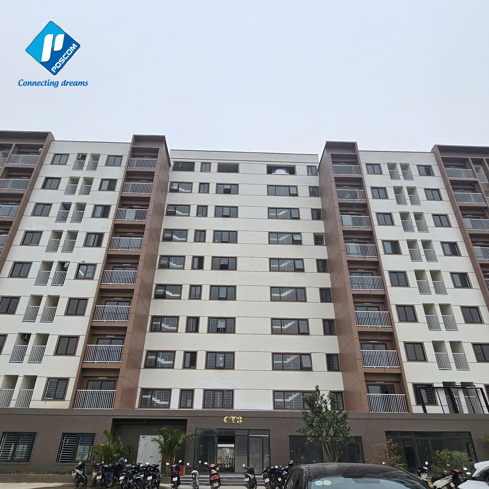 Poscom nghiệm thu hệ thống PCCC - Công trình CT3 Hoàng Long, Thanh Hoá