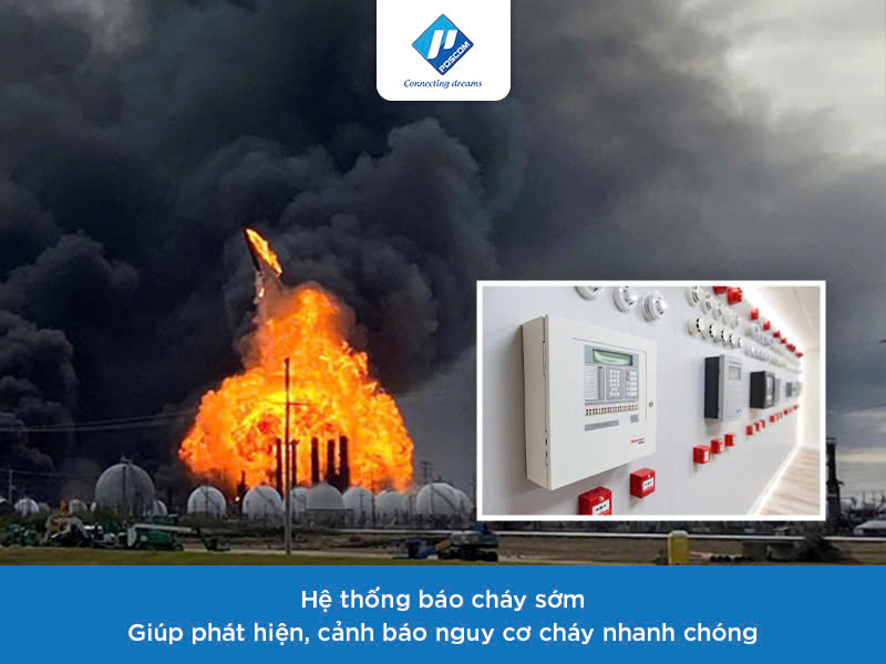 hệ thống báo cháy sớm 