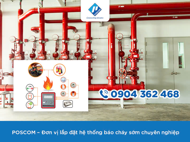 Lắp đặt hệ thống báo cháy sớm