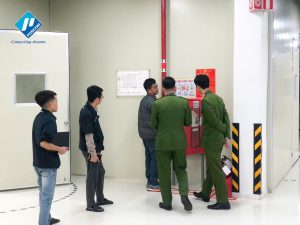 Những hình ảnh tiếp theo từ buổi nghiệm thu hệ thống PCCC – ALMUS VINA | Giai đoạn 2