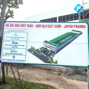 Poscom Việt Nam - Triển khai hệ thống PCCC cho nhà máy Sumi Japan