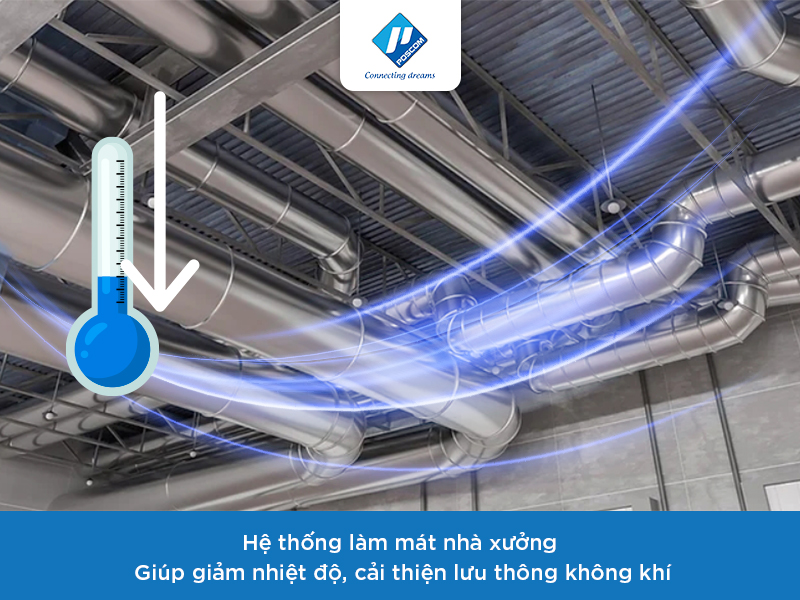 Hệ thống làm mát nhà xưởng
