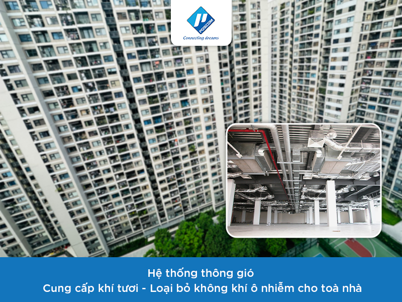Thi công hệ thống thông gió cho chung cư