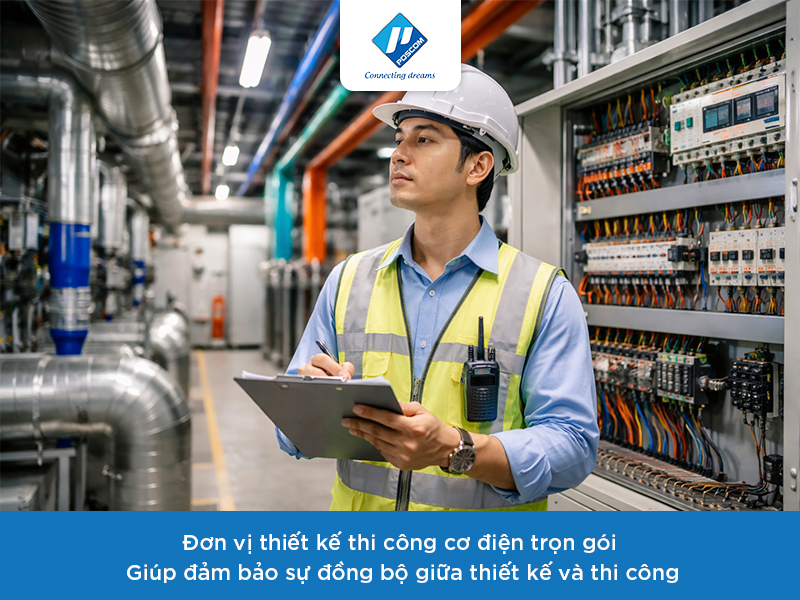 Tại sao nên chọn đơn vị thiết kế thi công cơ điện trọn gói cho nhà máy