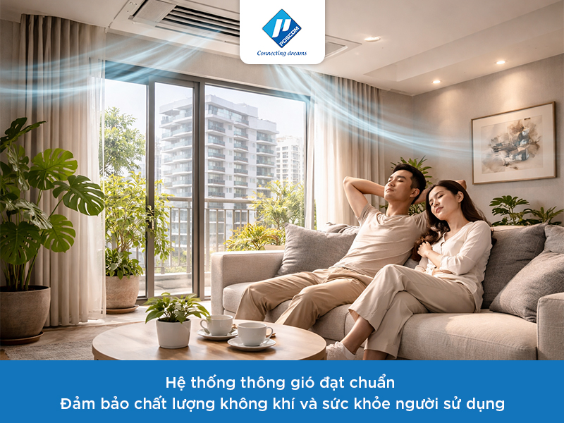 Tiêu chuẩn thiết kế hệ thống thông gió cho chung cư