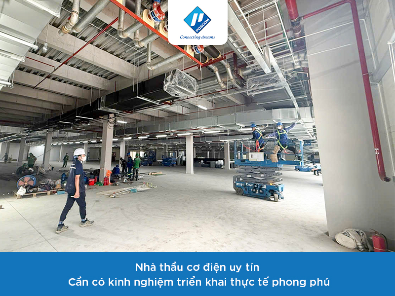 5 tiêu chí lựa chọn nhà thầu cơ điện uy tín