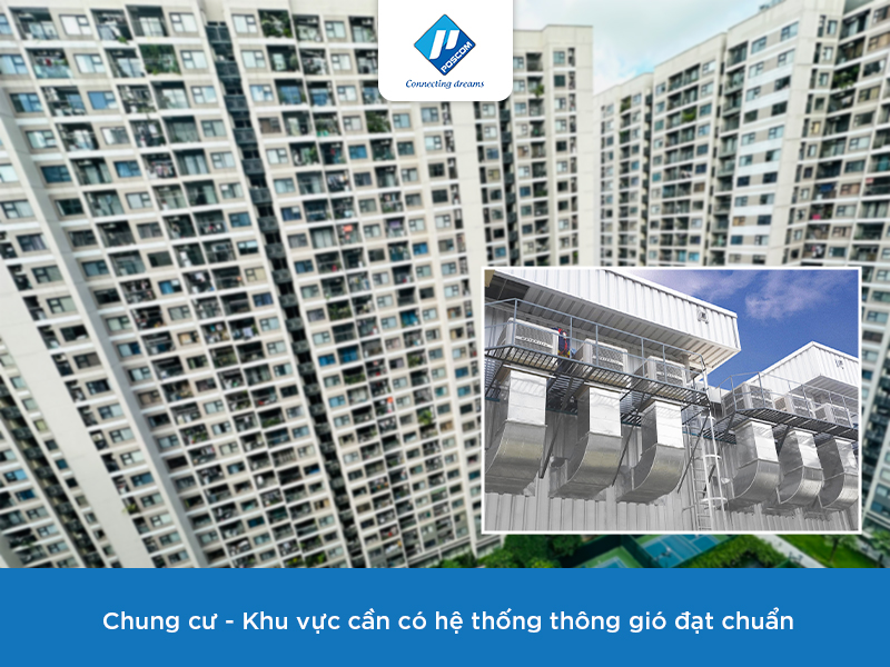 Các lỗi thường gặp khi thi công thông gió chung cư