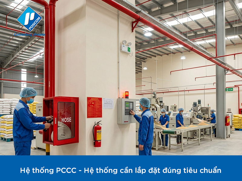 Hệ thống cơ điện cho nhà máy chế biến nông sản