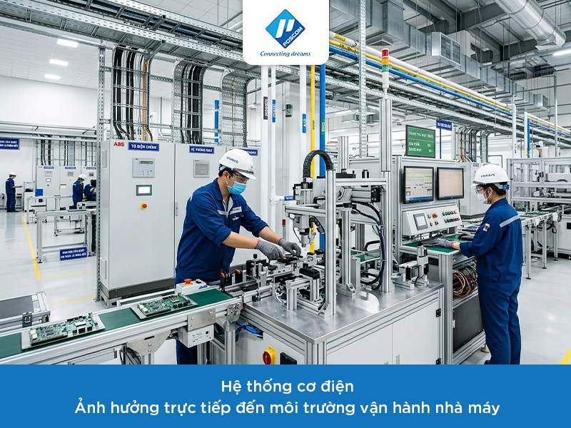 Thiết kế nhà máy theo tiêu chuẩn xanh – vai trò của hệ thống cơ điện