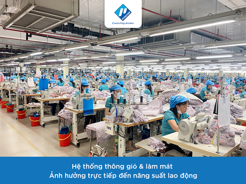 Thông gió & làm mát nhà xưởng: Đơn vị nào uy tín?