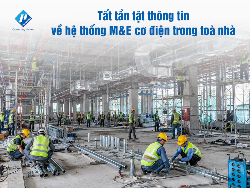 hệ thống M&E cơ điện trong toà nhà