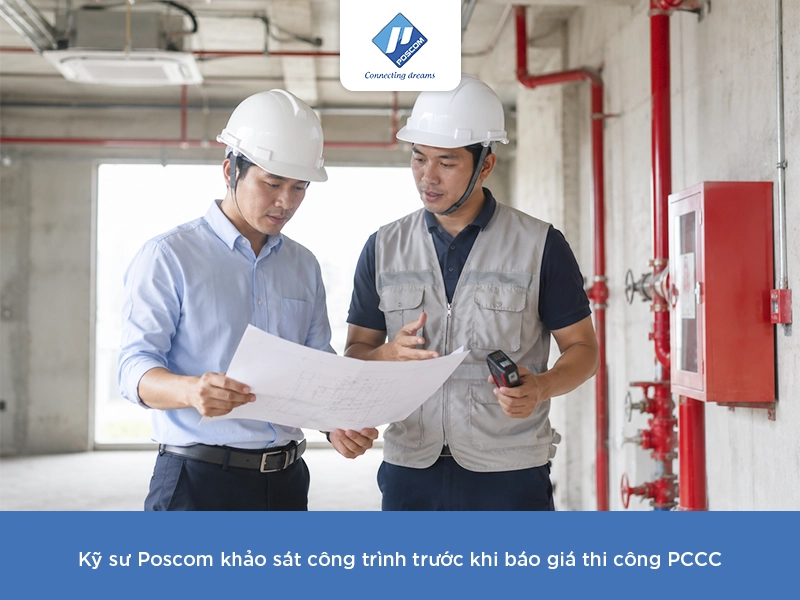 báo giá thi công hệ thống PCCC