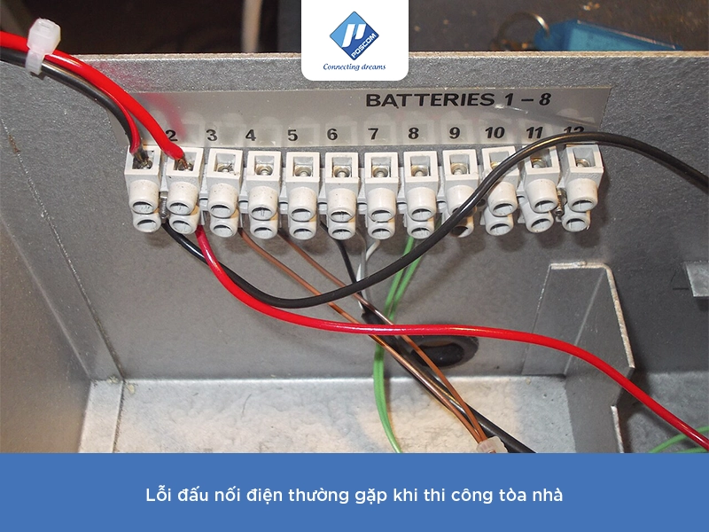 Thi công hệ thống điện tòa nhà