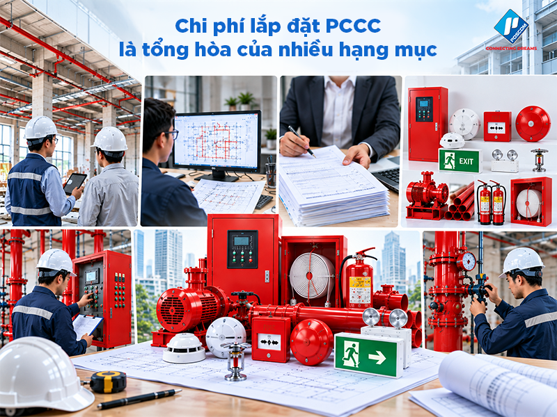 Chi phí lắp đặt hệ thống phòng cháy chữa cháy