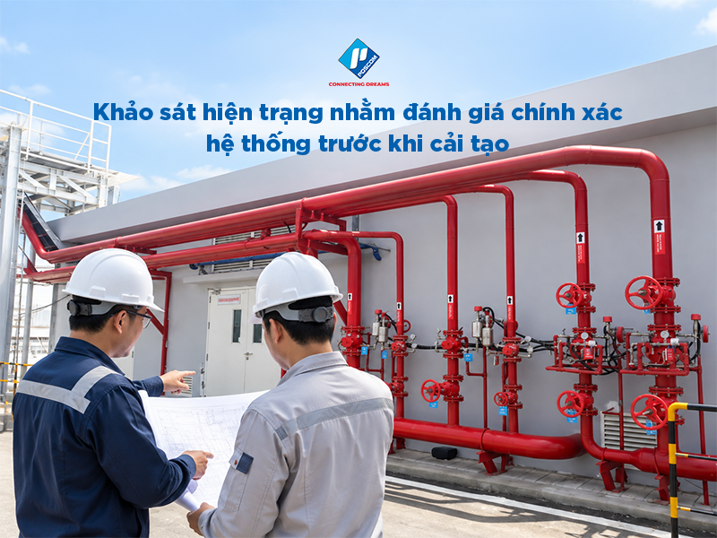 Khảo sát hiện trạng trước cải tạo PCCC