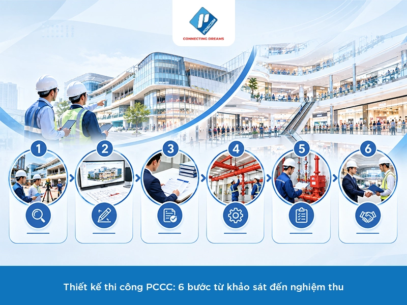 các bước khảo sát thiết kế thi công